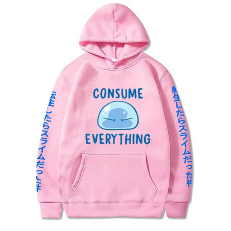 Inspired by mischievous Slime this hoodie exudes an aura of playfulness & mystery. If you are looking for more Slime Merch, We have it all! | Check out all our Anime Merch now!