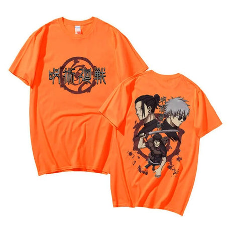 This shirt embodies the spirit of adventure in the world of Jujutsu Kaisen. If you are looking for more Jujutsu Kaisen Merch, We have it all!| Check out all our Anime Merch now! 