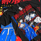 Here at Everythinganimee we have the best anime shirts in the world. 
Ignite your style with this epic Fullmetal Alchemist tee, featuring none other than Roy Mustang.