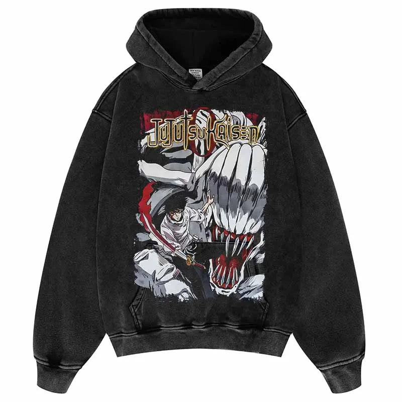 This Hoodie  celebrates the beloved Jujutsu Kaisen Series, ideal for both Autumn And Winter. | If you are looking for more Doraemon Merch, We have it all! | Check out all our Anime Merch now!