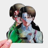  Each sticker in this collection features your characters in stunning detail you are looking for more Attack on Titan Merch, We have it all! | Check out all our Anime Merch now!