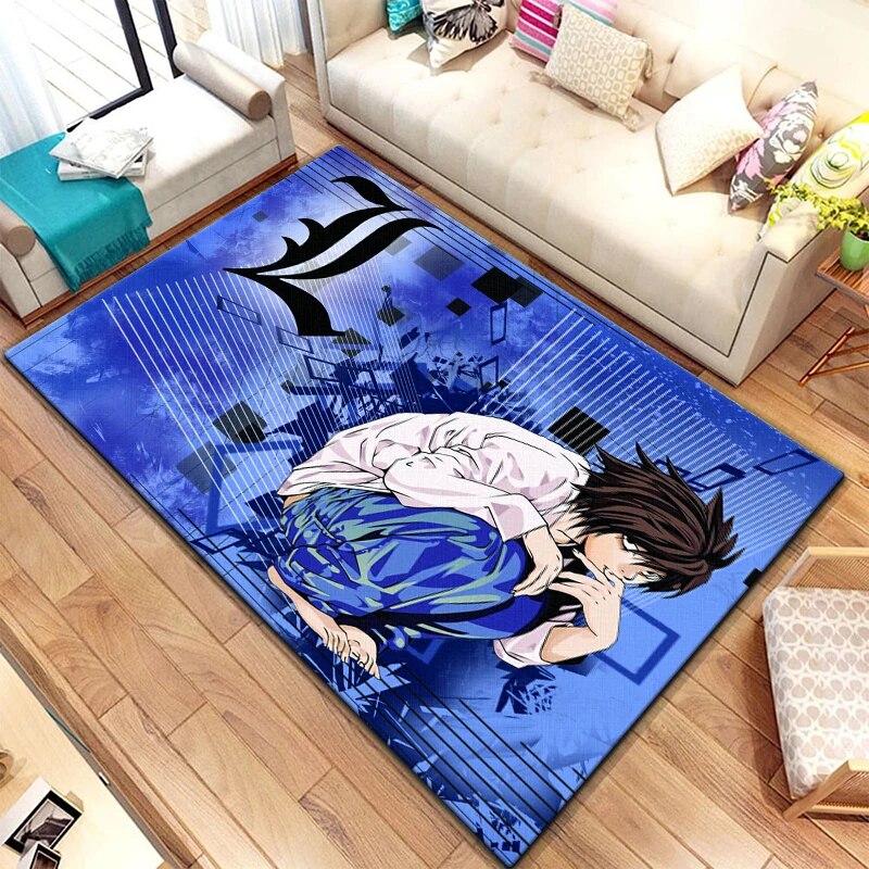 Upgrade & Customize you favorite space with out new Death Note characters Carpet| If you are looking for more Death Note Merch, We have it all! | Check out all our Anime Merch now!