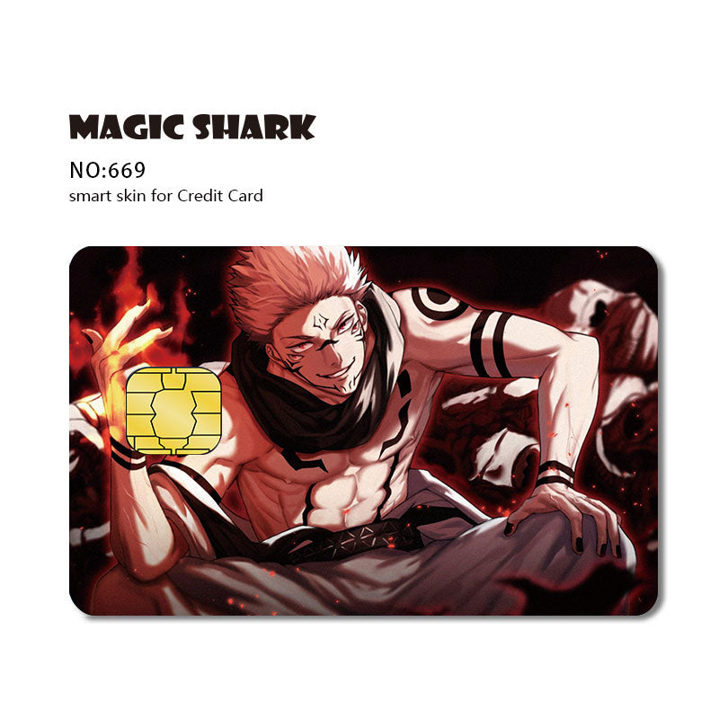 Elevate Your Credit and Debit Cards with Jujutsu Kaisen Sticker Film Skin