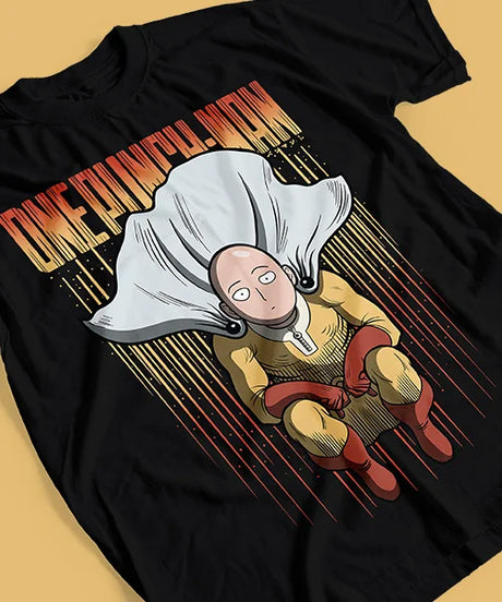 This tee captures the magic of Saitama. If you're looking for more One Punch Man merch, we have it all! Check out our anime merch now—free shipping!