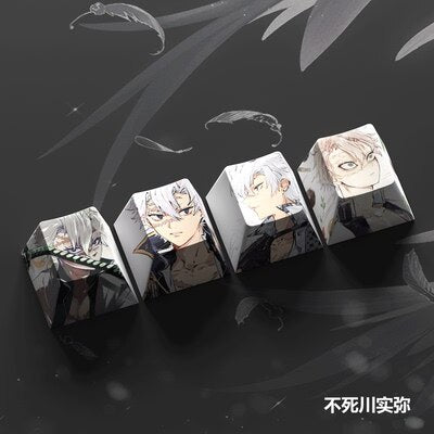 4-Piece Demon Slayer Keycaps Set