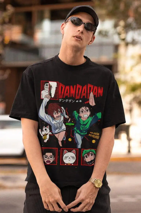 Immerse yourself in this striking Dandadan Tee, perfect for anime fans. Looking for more Dandadan merch? Explore our full collection of anime merch now!