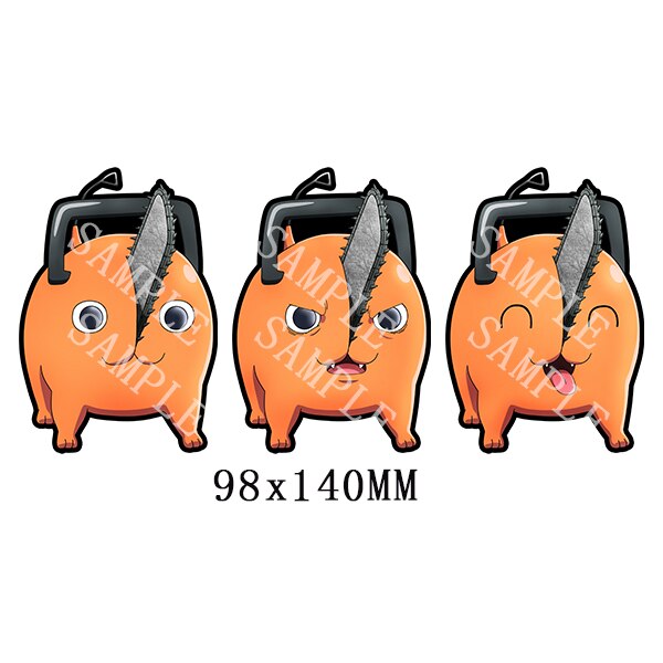 Chainsaw Man Pochita Motion Stickers