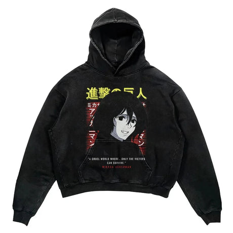 This hoodie carries the fierce spirit of the anime's beloved characters. | If you are looking for more Attack of Titan Merch, We have it all! | Check out all our Anime Merch now!