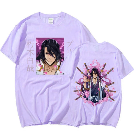 Enter the world of Soul Reapers with our Bleach Byakuya Kuchiki T-Shirt, If you are looking for more Bleach  Merch, We have it all!| Check out all our Anime Merch now! 