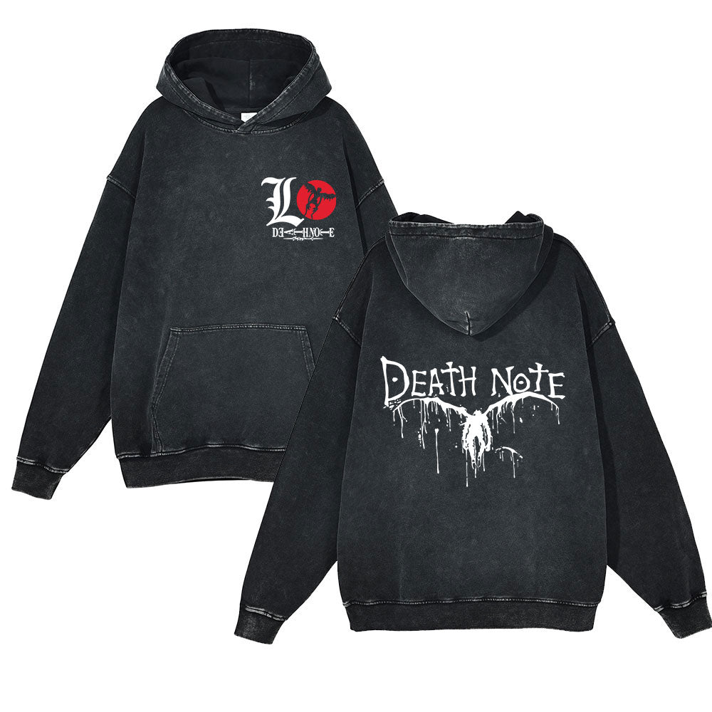 Death Note Washed Hoodie!