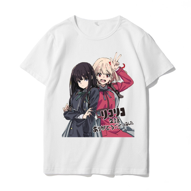 Lycoris Recoil Anime T-Shirts