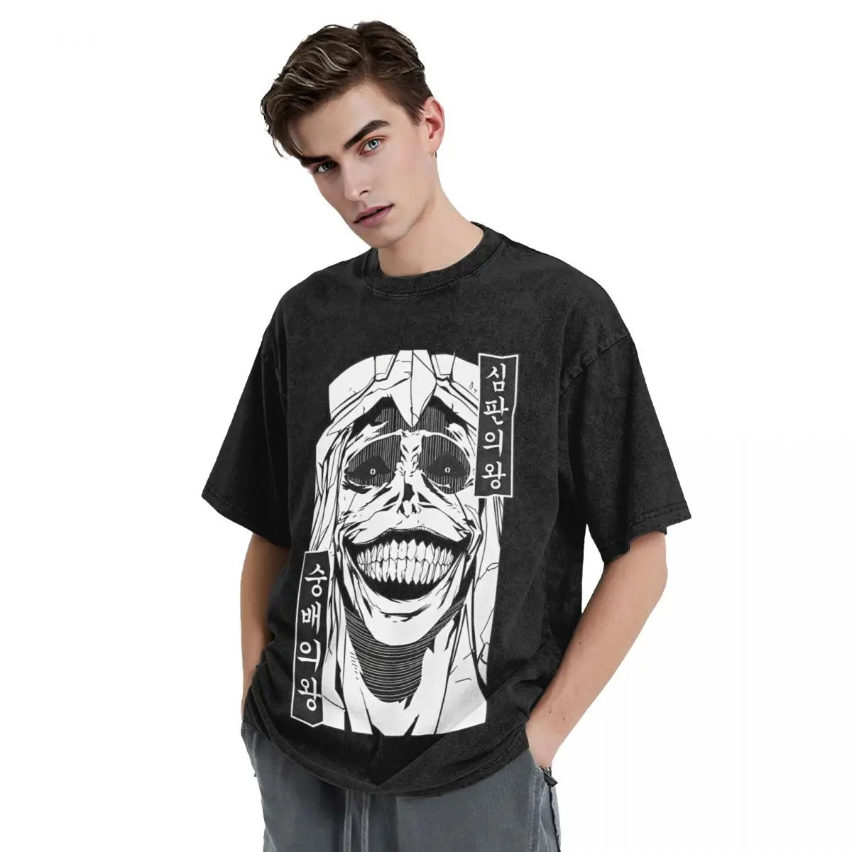 This tee captures the magic of Solo Leveling. If you're looking for more Solo Leveling merch, we have it all! Check out our anime merch now—free shipping!