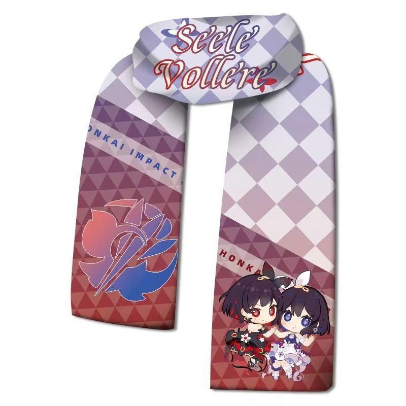 Immerse yourself in this striking scarfs, perfect for anime fans. Looking for more Honkai Impact 3rd merch? Explore our full collection of anime merch now!