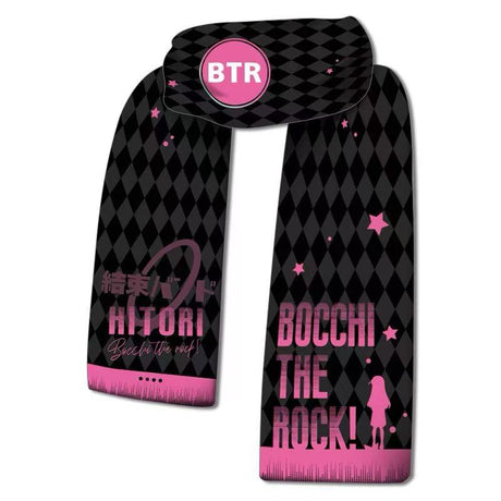 Immerse yourself in this striking Hitori scarf, perfect for anime fans. Looking for more Bocchi the Rock merch? Explore our full collection of anime merch now!