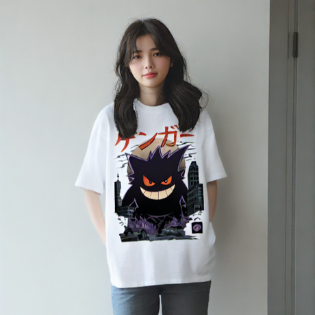 This tee captures the magic of Gengar's. If you're looking for more Pokemon merch, we have it all! Check out our anime merch now—free shipping!