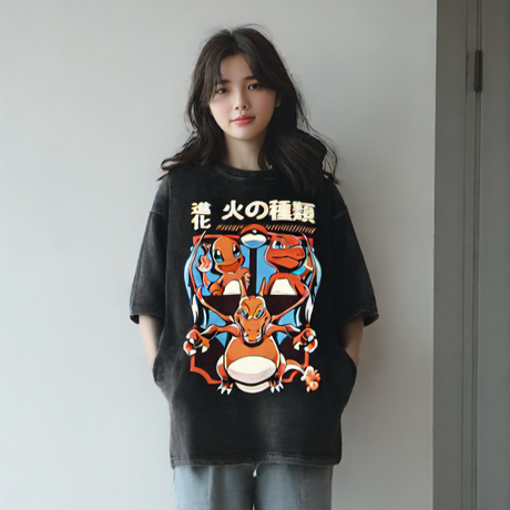 This tee captures the magic of Pokemon characters. If you're looking for more Pokemon merch, we have it all! Check out our anime merch now—free shipping!