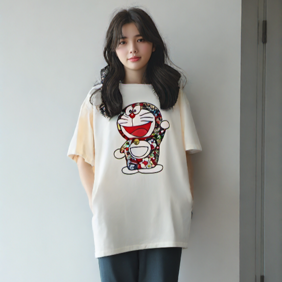 This tee captures the magic of Doraemon . If you're looking for more Doraemon merch, we have it all! Check out our anime merch now—free shipping!