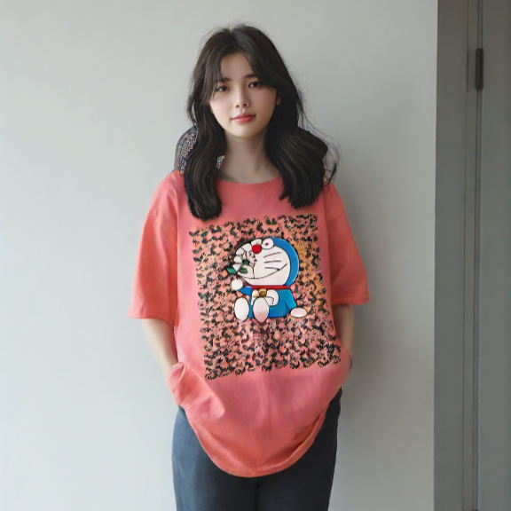 This tee captures the magic of Doraemon . If you're looking for more Doraemon merch, we have it all! Check out our anime merch now—free shipping!