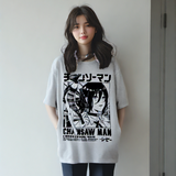 This tee captures the magic of Reze. If you're looking for more Chainsaw Man merch, we have it all! Check out our anime merch now—free shipping!