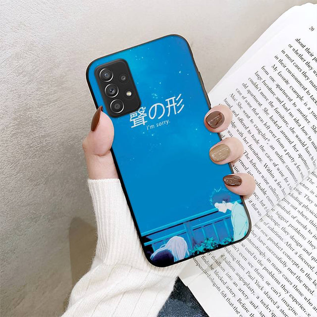 A Silent Voice Anime Phone Case For Samsung Galaxy A02 A12 A21 A22 A32 A41 A42 A51 A71 A72 Shell