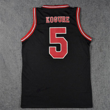 Anime SLAM Cosplay Costume Shohoku School Basketball Team 1-15 Sakuragi Hanamichi Jersey Tops T Shirt Sports Wear Uniform Black, everythinganimee