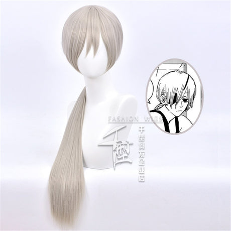 Anime Chainsaw Man Wig Makima Long Rose Red Hair Cosplay Wig Role Play Halloween Hair Synthetic 75cm