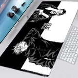 Gaming Mouse Pad Gamer Large Home Keyboard Pad Mouse Mat MousePads Anime Jujutsu Kaisen Anti-slip Gamer Natural Rubber Table Mat, everythinganimee