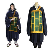 Anime Jujutsu Kaisen Cosplay Costumes Geto Suguru school uniforms kimono Black Blue costumes for Women Men, everythinganimee