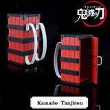 Demon Slayer Cosplay Kimetsu No Yaiba Kamado Tanjirou Agatsuma Zenitsu Hashibira Inosuke Kamado Nezuko Box Keychain Gift, everythinganimee