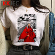 inuyasha sesshoumaru higurashi kagome t-shirt male white t shirt print grunge couple clothes t shirt vintage, everythinganimee