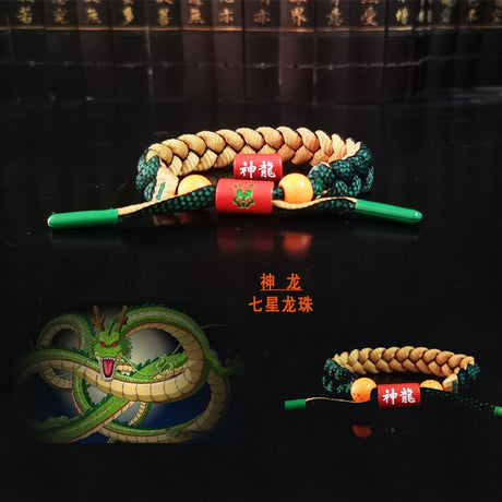 Anime Son Goku Cosplay Kakarotto Bracelet Hand-Knitted Anime Bracelet Couple Accessories Christmas Gift, everythinganimee