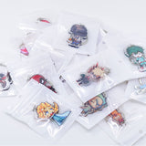 RE:Zero Keychain Series -1 Double Sided Acrylic Cartoon Key Chain Pendant Anime Accessories Keyring Hot Sale, everything animee