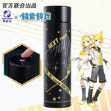 Hatsune Miku Thermos Steel Water Bottle LED Display Temperature Sensing Cup Manga Role Kagamine RIN&LEN Vocaloid, everythinganimee