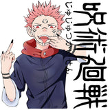 Three Ratels CA97 Jujutsu Kaisen Itadori Yuji cool Personalized Anime Sticker gabinete gamer home decoration decals, everythinganimee