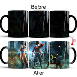 One piece color changing mugs