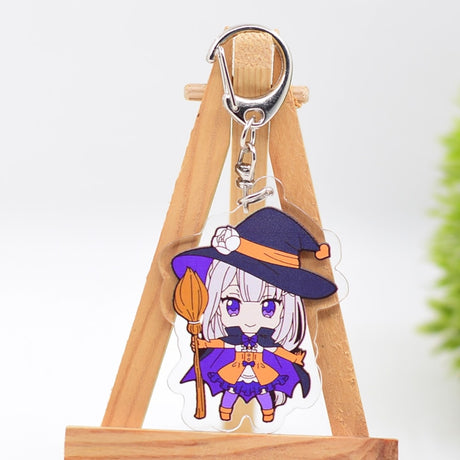 RE:Zero Keychain Series -1 Double Sided Acrylic Cartoon Key Chain Pendant Anime Accessories Keyring Hot Sale, everything animee