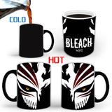 1Pcs New 350ml BLEACH Anime Color Change Mug Milk Coffee Tea Ceramics Cup Best Gift for Children Friends, everythinganimee
