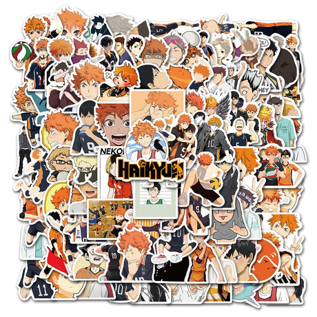 100pcs Anime Stickers Demon Slayer Hunter X Graffiti DIY Luggage Laptop Skateboard Phone Decal Sticker Toys