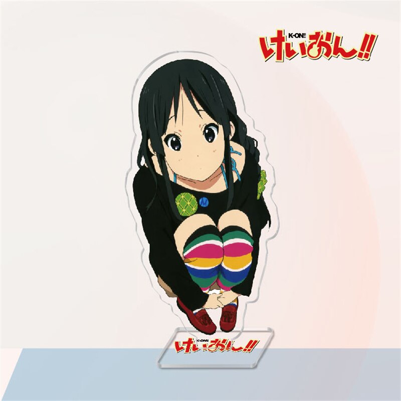 Japan Anime K-ON! Acrylic Stand Model Plate Cosplay Toys Hirasawa Yui Mio Tainaka Ritsu Kotobuki Tsumugi Nakano Azusa Desk Decor, everything animee