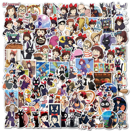 100pcs Anime Stickers Demon Slayer Hunter X Graffiti DIY Luggage Laptop Skateboard Phone Decal Sticker Toys