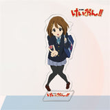 Japan Anime K-ON! Acrylic Stand Model Plate Cosplay Toys Hirasawa Yui Mio Tainaka Ritsu Kotobuki Tsumugi Nakano Azusa Desk Decor, everything animee