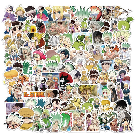 100pcs Anime Stickers Demon Slayer Hunter X Graffiti DIY Luggage Laptop Skateboard Phone Decal Sticker Toys