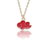 Naruto Red Cloud Necklace