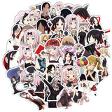 10/30/50 Anime Love Is War Cute Kaguya Sama Is Suitable for Girls Suitcase Guitar Graffiti Decoration Sticker Decals, everythinganimee