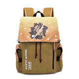 Demon Slayer Kimetsu No Yaiba Anime Backpack Canvas Bag Tomioka Giyuu High Capacity School Bags Mochila Feminina Notebook Bags