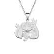 Vocaloid Miku Anime Hatsune Pendant Sterling Silver 925 Manga Role Action Figure Cosplay New Arrival Gift, everythinganimee