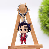 The Seven Deadly Sins Keychain Double Sided Acrylic Cartoon Key Chain Pendant Anime Accessories Keyring Hot Sale, everything animee