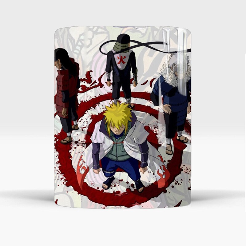 1Pcs New 350ml Anime Naruto Magic Color Changing Mugs Ceramic Coffee Milk Tea Cups Best Gift for Children Friends, everythinganimee