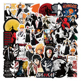 10/30/50pcs BLEACH Japanese Anime Stickers DIY Waterproof Phone Car Skateboard Laptop Luggage Notebook Graffiti Sticker Toy Kid