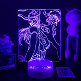 3D Anime Lamp Bleach Led Night Light for Kids Bedroom Decoration Bedside Lamp Gift for Children Study Room Decor Light 3d